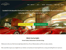 Tablet Screenshot of nickcartwright.com